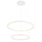 Cwi Lighting Chalice LED Chandelier With White Finish 7112P24-103 - alternate 1